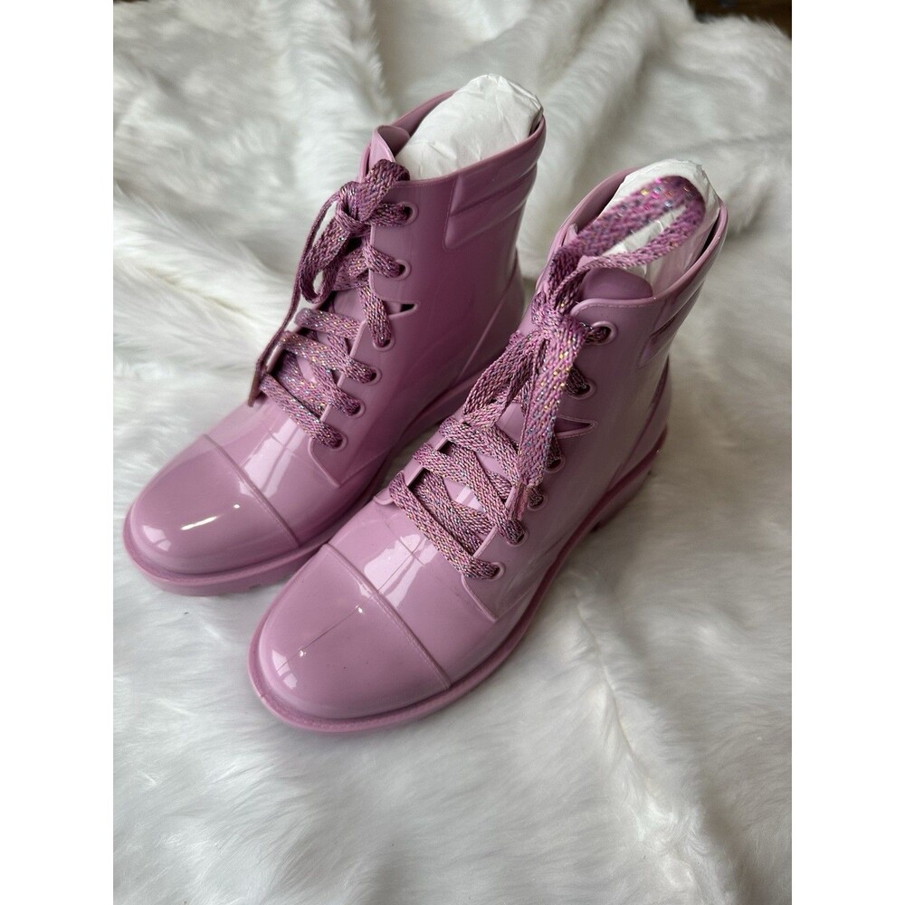 SOLD‼️‼️‼️Petite Jolie Light Pink Big Girls Boots Size 2-3